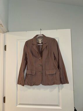 Sundance Lilac Women's Blazer with Contrast Stitching